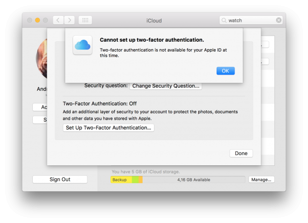 Unsere deutsche Apple-ID ließ sich nicht freischalten. (Screenshot: Golem.de)